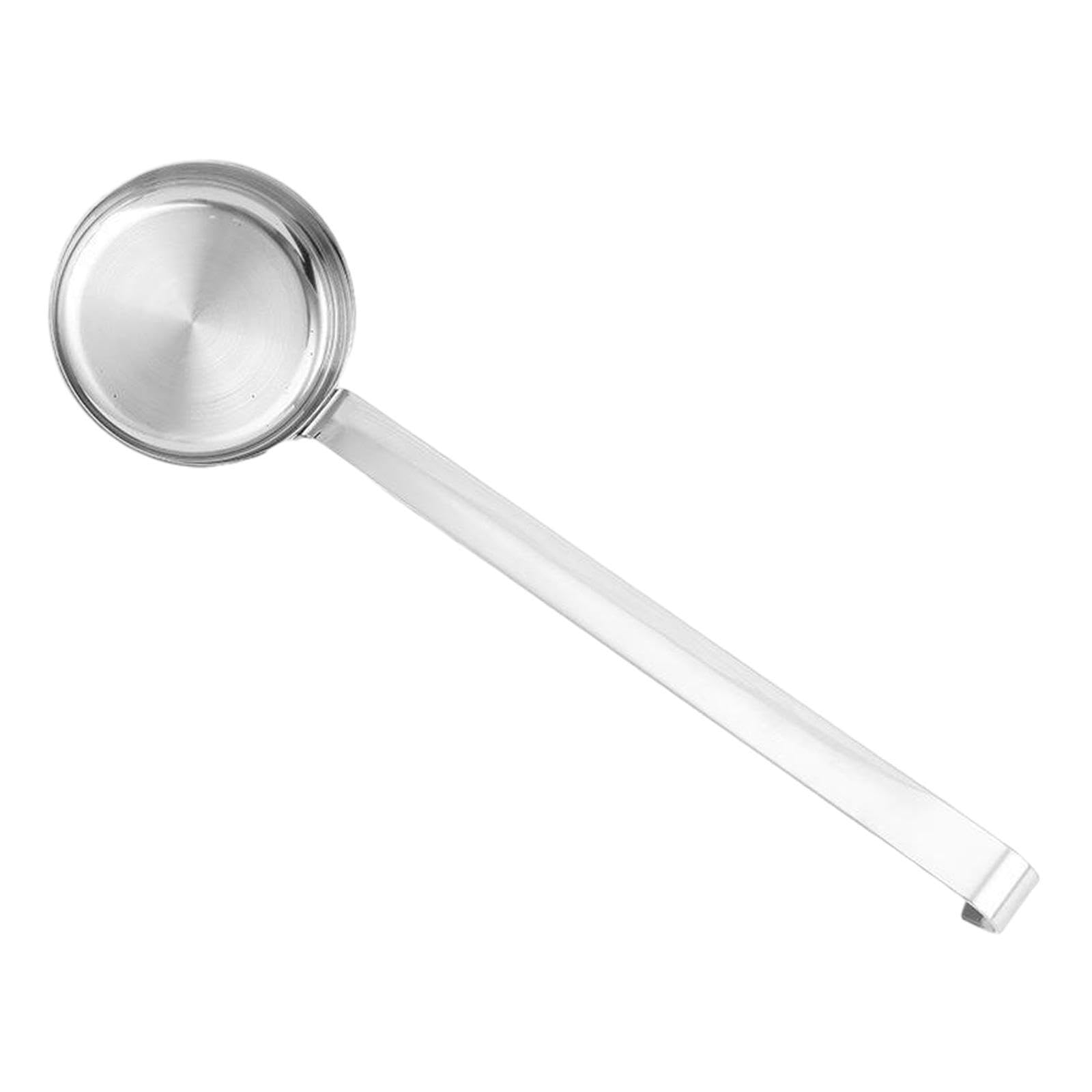 CYDZSRA Efficient Soup Spoon Long Handle Anti Scald Saucier Spoon Enhanced Grip For Streamlined Cooking Sauce Ladle Is For Comfortable To Grip And Convenient To Sauce Soup Made