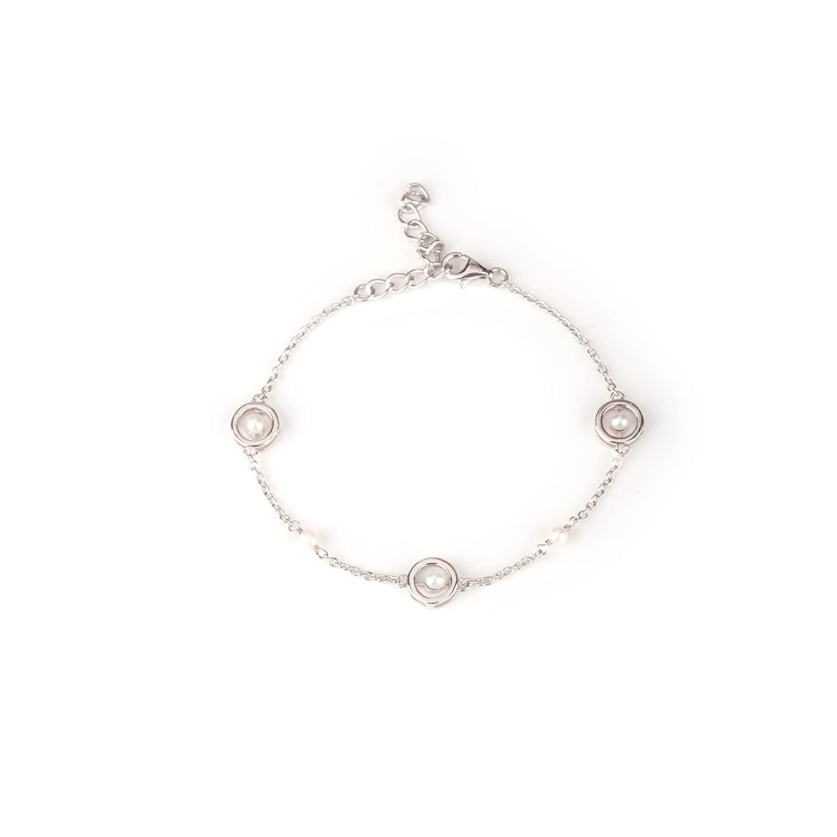 Shayaby CaratLane All Hours Bracelet in 925 Silver