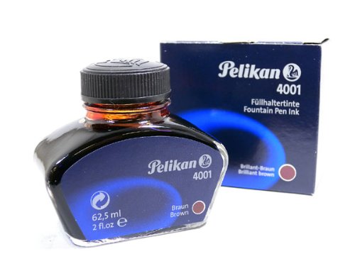 Amazon | PELIKAN ペリカン 万年筆用 ボトルインク ブラウン 4001/76