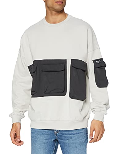 Dr. Denim Philly Function Sweatshirt Sudadera, Smog, XL para Hombre Cover