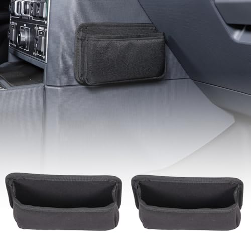 Tumukiw 2PCS Center Console Hanging Organizer Storage Bag Gear Shift Storage Bag Compatible with Ineos Grenadier 2020-2024 Car Side Pocket Organizer