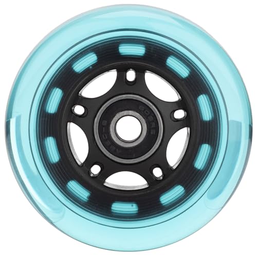 HeyZomm Inline Skate Wheels Replacement Kit, 85A, 8-Pack (64mm, Blue) - image 9