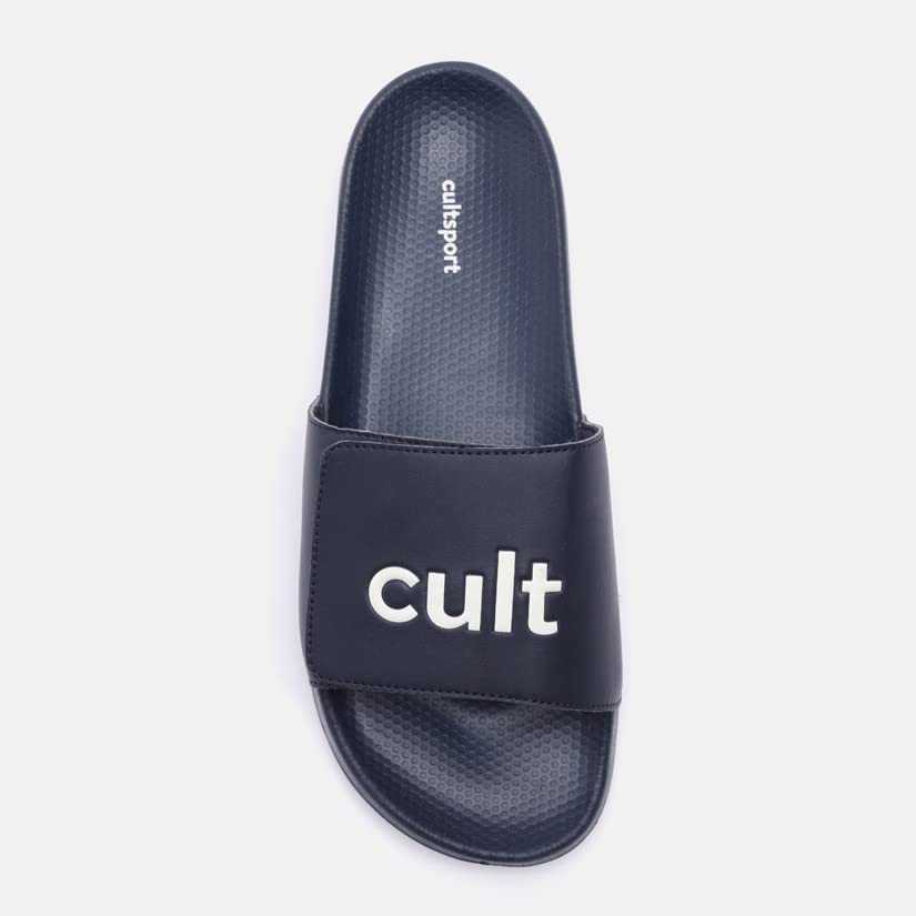 Image of CULT CultSport | Locomo Grey Men Slides | Lightweight | Enhanced Cushioning