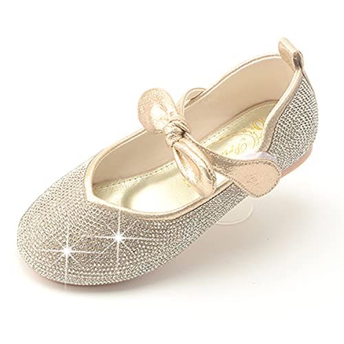 Cadidi Dinos Little Big Girl's Adorable Sparkle Princess Party Girls Dress Shoes