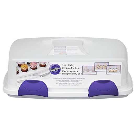 Wilton Ultimate 3-In-1 Cupcake Caddy and Carrier