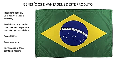 Bandeira Brasil 2,00x1,40mt
