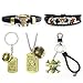 LbsAMP 5pcs Anime SET 1 Halskette 2 Armbänder 2 Schlüsselanhänger Anime Schlüsselanhänger Cartoon Halskette und Armband aus Zinklegierung Männer Frauen Kleines Geschenk Zubehör für Anime-Fans im Set günstig Kaufen-LbsAMP 5pcs Anime SET 1 Halskette 2 Armbänder 2 Schlüsselanhänger Anime Schlüsselanhänger Cartoon Halskette und Armband aus Zinklegierung Männer Frauen Kleines Geschenk Zubehör für Anime-Fans