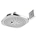 TOTO TBW02004U4#CP G Series Square Two Spray Modes Showerheads, Polished Chrome
