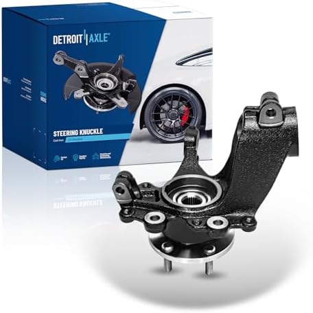 Steering Knuckle With Wheel Bearing Assembly AutoShack Front Left Steering Knuckle & Hub Assembly For 2012-2018 Ford Focus 2.0L FWD - Driver Side 5-Lug Ford Focus Steering Knuckle - Foto 6