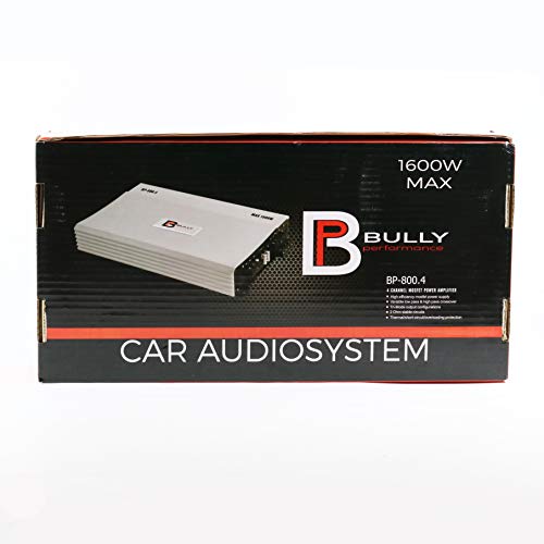 Bully Performance Audio BP-800.4 | 4 Channel MOSFET Power Amplifier | 1600W Max