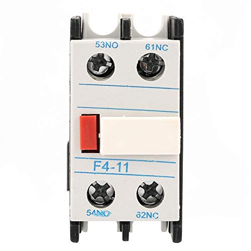 Contactor Auxiliary Contact Module LADN11 AC Contactor F4-11 One NO/NC Auxiliary Contact Block Fit