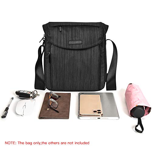 Pacote Esportivo, Gainty Bolsa de mão com vários bolsos resistentes à água bolsa de ombro masculina
