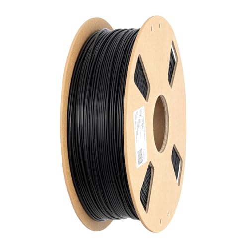 PLA Plus Black PLA Filament 1.75 mm 3D Printer Filament PLA Pro PLA + 1KG 2.2LBS 3D Printing Materials Black Color HZST3