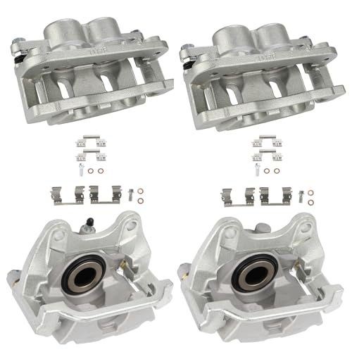 Image of SCITOO Front & Rear Disc Brake Calipers 18B4918A,18B4919A,18-B5030,18-B5031 | Fit For Cadillac,For Chevrolet,For GMC Models - For Avalanche 2008-2013,For Escalade 2008-2020 4PCS With Bracket