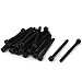 uxcell M5 x 55mm Carbon Steel Full Thread Hex Socket Cap Head Screws Bolts 25 Pcs