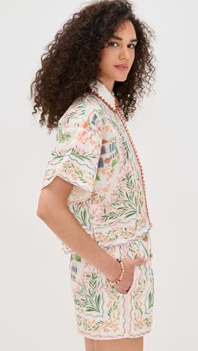 En Saison Women's Alaia Linen Top4