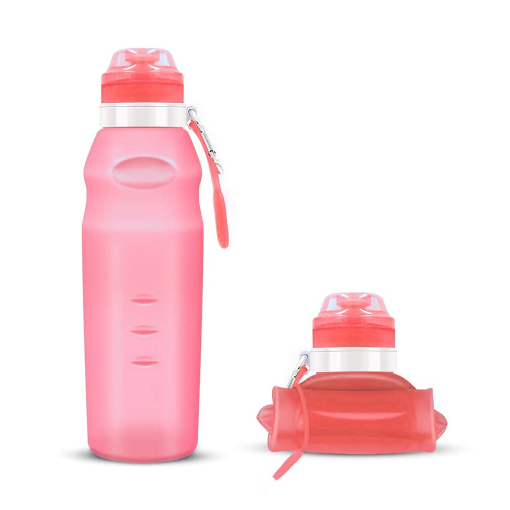 Eteslot Borraccia Pieghevole, Borraccia Pieghevole in Silicone