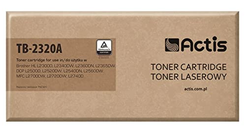 Actis TĂ NER TB-2320A (REEMPLAZO DE Brother TN-2320 - ESTĂNDAR - 2600 PĂGINAS -)