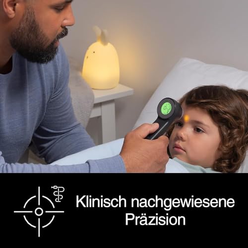 Braun Sensian 7 Kontaktloses Stirnthermometer | Age Precision Technologie | 3-in1 | Farbcodiertes...