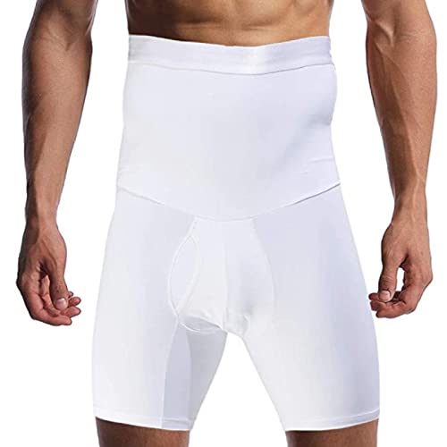 Pantalones cortos de compresión con control de barriga para hombre 4