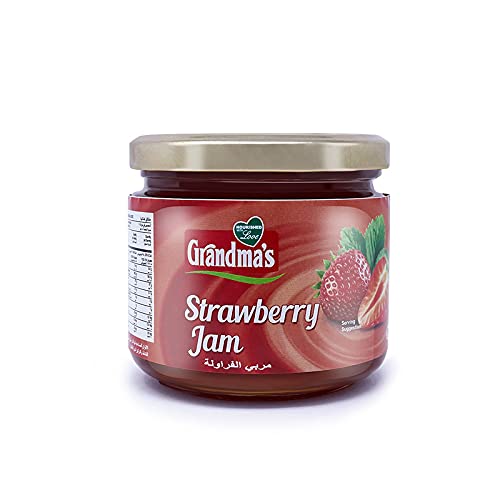 Grandmas Fresh Strawberry Jam 350g | 100% Natural Fruit Pulp | Sweet and Healthy Strawberry Spread (B097TZYDC8) Amazon Price History, Amazon Price Tracker