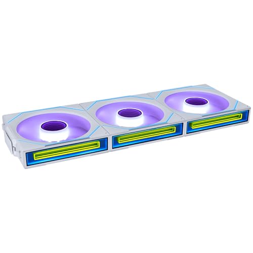 LIAN LI UNI FAN SL-INF Wireless 120mm pack triple con aspas inversas 3