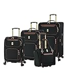 London Fog Nottingham 4 Piece Set, Black Chestnut