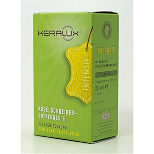 Lck Keralux Ballpoint Pen Remover II for Older Stain for All Smooth Leathers