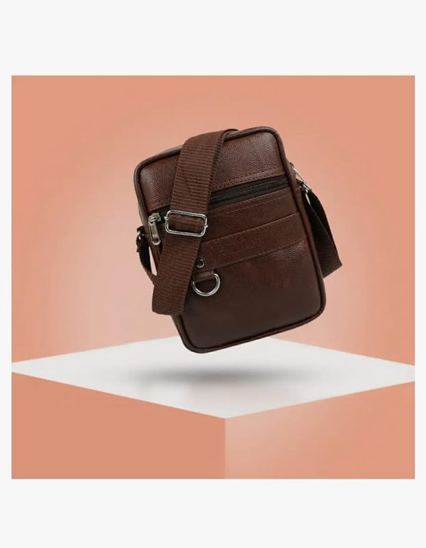 Image of SVELTE Stylish Men's Handbag Collection | Perfectly Designed Men's Sling Bags for Everyday Use, Travel, Office & Casual Style with Comfort | Durability & Modern Fashion Appeal