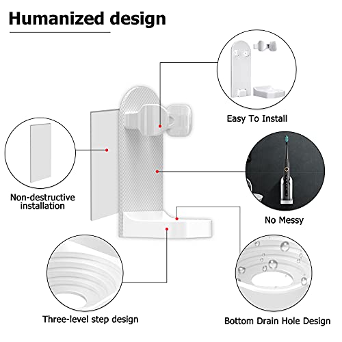CHAIN PEAK Portaspazzolino elettrico a parete