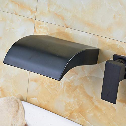 Robinet de salle de bain mural pour vasque design mitigeur bronze Bascall de Luxe FANDIAO