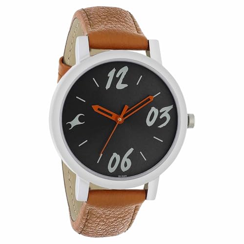 Fastrack Women Leather Tropical Waters Analog Black Dial Watch-Nl68010Sl06/Np68010Sl06, Band Color-Brown (B07JFMZ269) Amazon Price History, Amazon Price Tracker