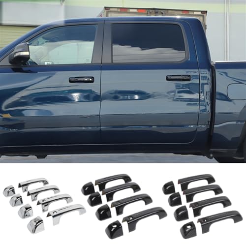 Garnitures de poignées en ABS pour Dodge RAM 2018+ : la finition chromée premium - 2