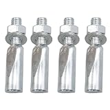 Meuey Lyot 4 Pack Bicycle Wedge Pins 3/8 Inch 40 mm Crank Cotter Set