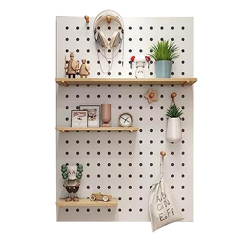 Kit de panneaux perforés muraux blanc 60x80 panneau perforé pour garage et atelier
