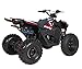 HHH Sporty 125E ATV 125cc ATV Quad for Youth Sports Utility Gas Power Sports ATV with Reverse Led Lights Big Tires 18/19 (Yellow)
