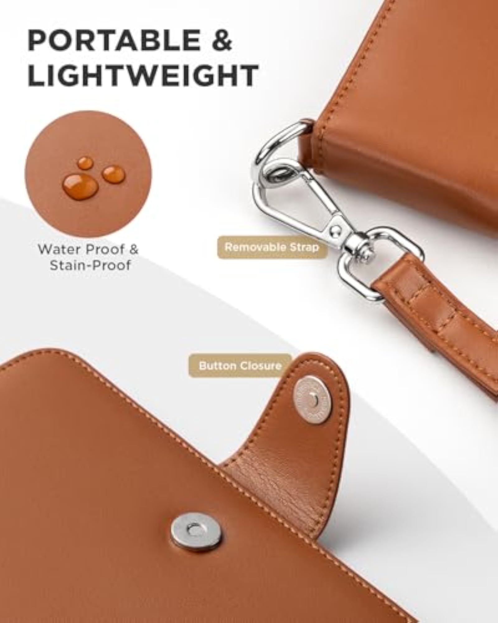 Airtag Passport Holder for Family, RFID Blocking