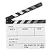 Andoer Acrylic Clapboard, Film Clapboard, Film Director's Board, Action Scene Cut, Clapboard Board, Whiteboard Film, Dry Erase, Type 1, White/Dark Grey Heather