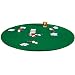 Miles Kimball Sure-Grip Pocker Card Game Green Felt Table Cover - for Square Round Hexagon Octagonal - Choose Size (Round 35"-48" Dia)