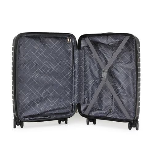 Cruzeiro, Mala de Bordo Expansivel Polipropileno Cruzeiro Preto - 6003