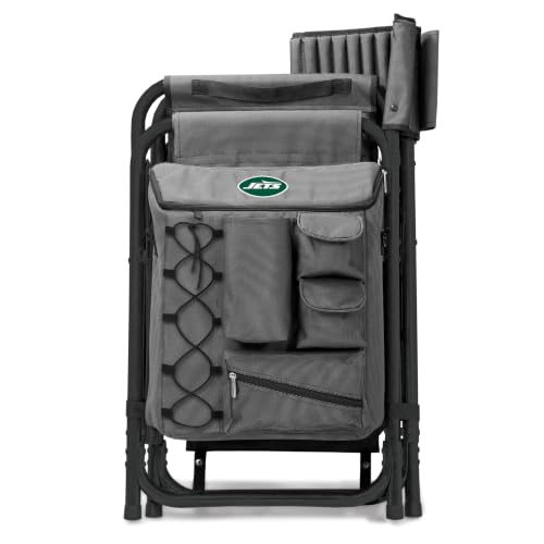 Image of Picnic TIME NFL Unisex-Adult NFL Fusion Camping Chair with Side Table and Soft Cooler, Beach Chair for Adults, Lawn Chair
