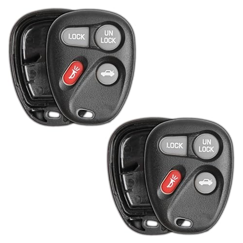 Coque de clé vide compatible 16245100-29 pour réparer deux bips usés