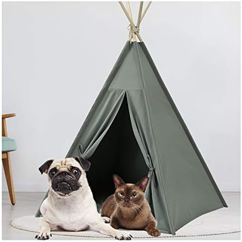 outdoor dog teepee