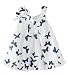 Lovely Baby Girls Kids Toddlers Casual Top Butterfly Bowknot Cotton Dress