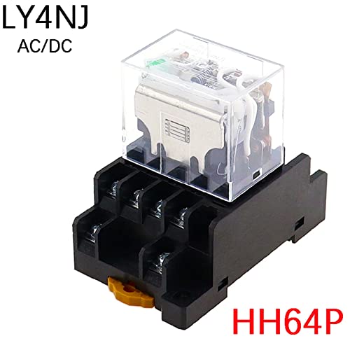 Relais LY4NJ avec socle pour éliminer les pannes de commutation sur circuit DC 12V - 3