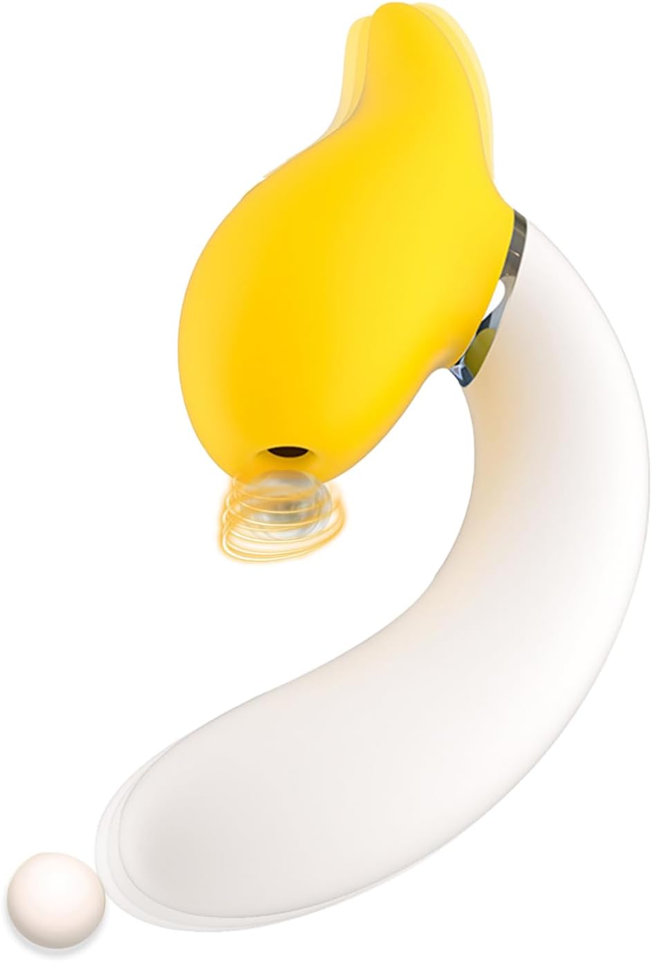 Banana Wearable Vibrator Dildo with Rotation Head, G Spot Nipples Clitoral Penis Vibrators Stimulator with 10 Powerful Vibration Women Vibrating Massager Adult Toys for Female Sexual Pleasure
