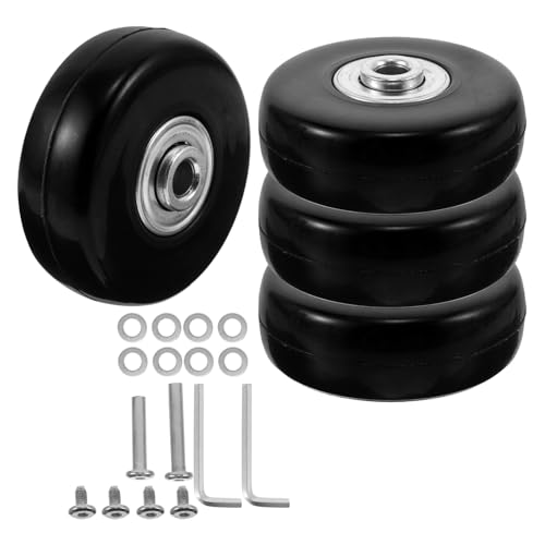 Roues Pivotantes 50 Mm Kit Réparation Valises Caoutchouc Résistant
