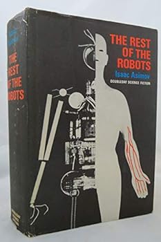 Hardcover Rare - Isaac Asimov THE REST OF THE ROBOTS 1964 in DJ Book