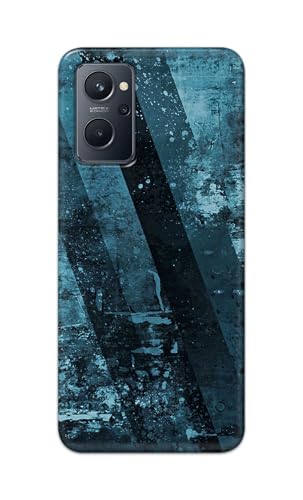 Image of Printed Hard Back Cover for Realme 9i 4G Back Cover (Rugged Background -J1) -190724(EA)