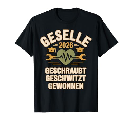 Azubi Ausbildung bestandene Gesellenpr&uuml;fung Geselle 2026 T-Shirt